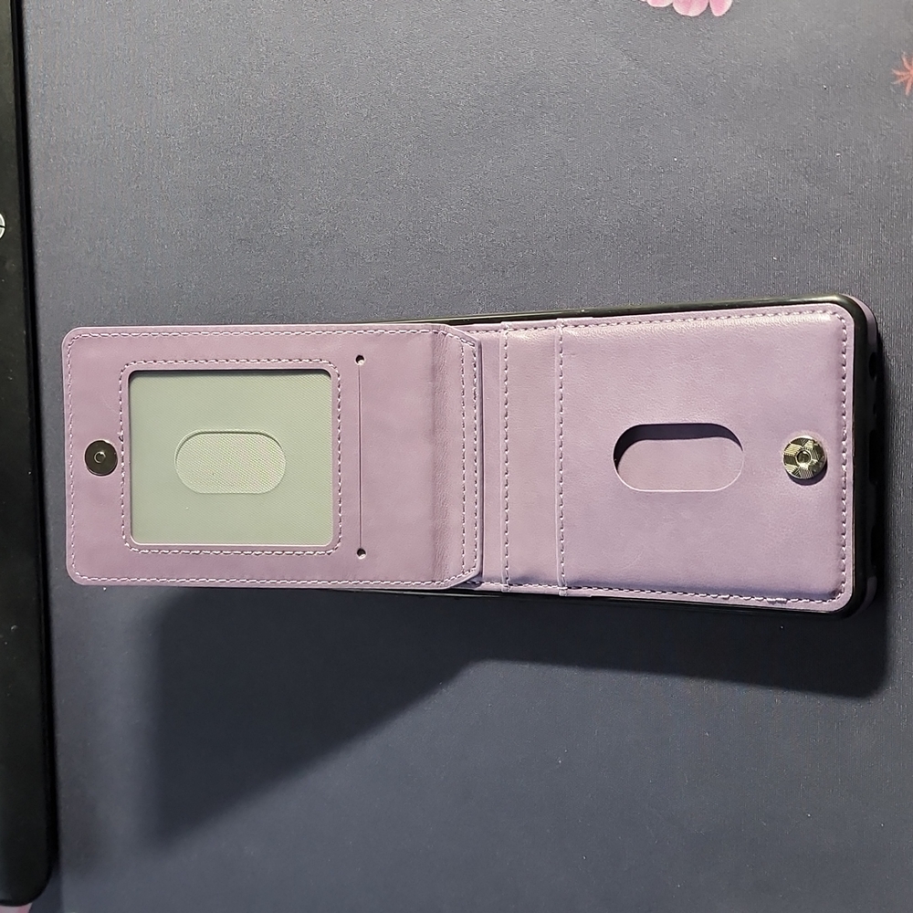 Samsung Galaxy A72, New Cell Phone Case with wallet - Picture 4 of 4